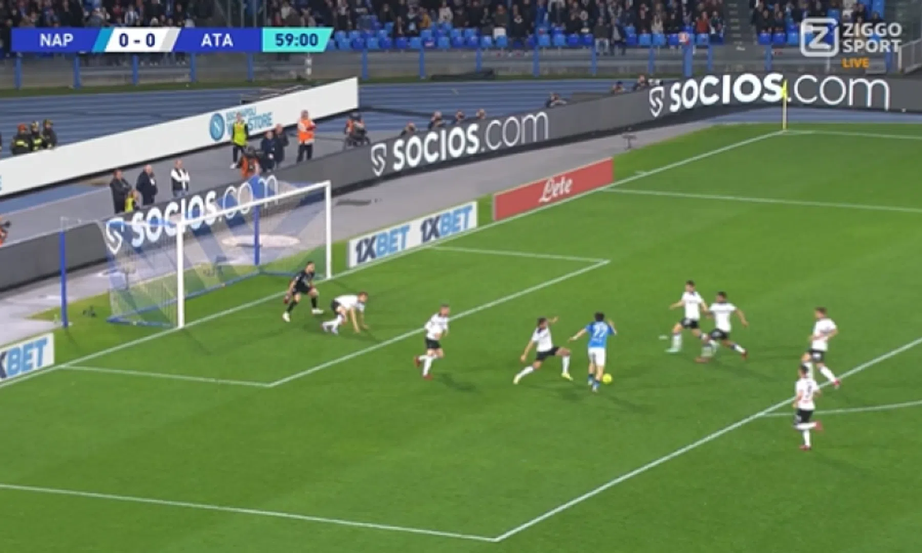 Van Basten kon zijn ogen niet geloven bij de 1-0 van Kvaradona tegen Atalanta