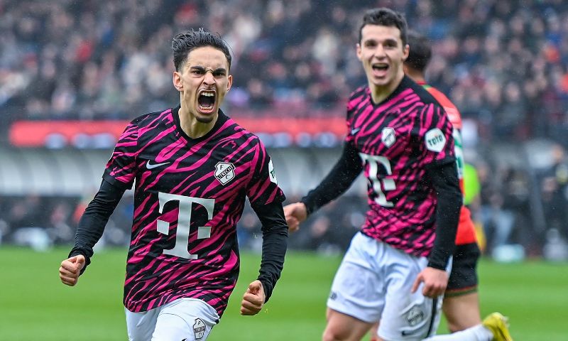 NEC en FC Utrecht hebben met 2-2 gelijkgespeeld