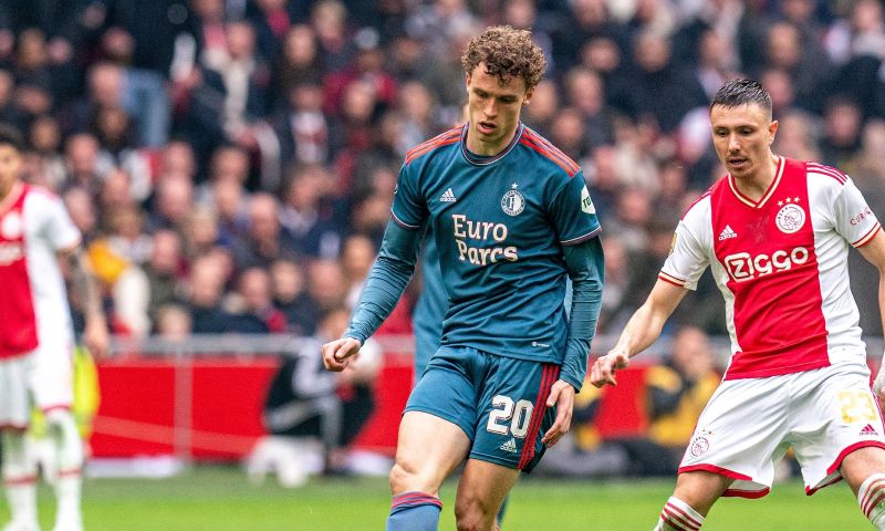 Mats Wieffer van Feyenoord kan in Oranje naast Frenkie de Jong gaan spelen