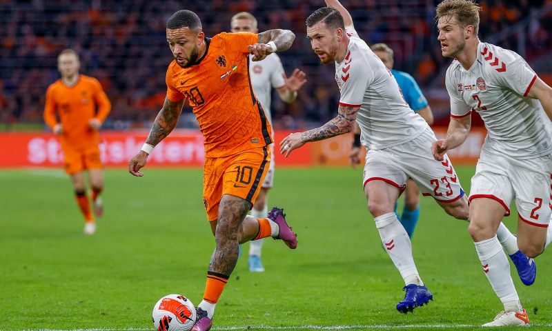 Memphis Depay hoopt in een systeem met drie aanvallers uit te komen op het EK