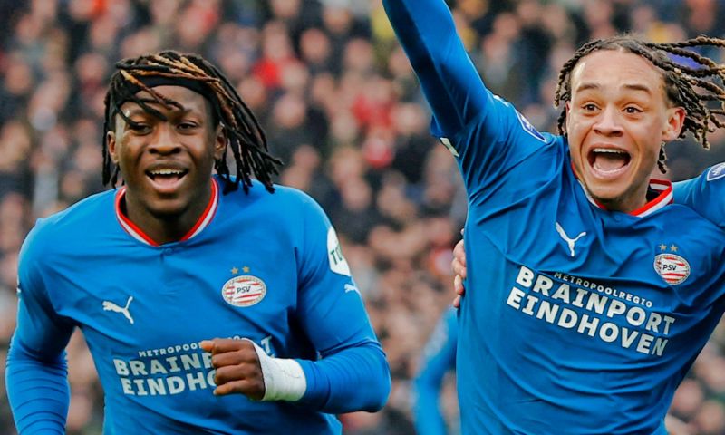 PSV'ers Simons en Bakayoko scharen zich met goede statistieken in prachtig rijtje