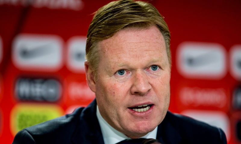 LIVE: Persconferentie Koeman In Aanloop Naar Kraker Tegen Frankrijk ...