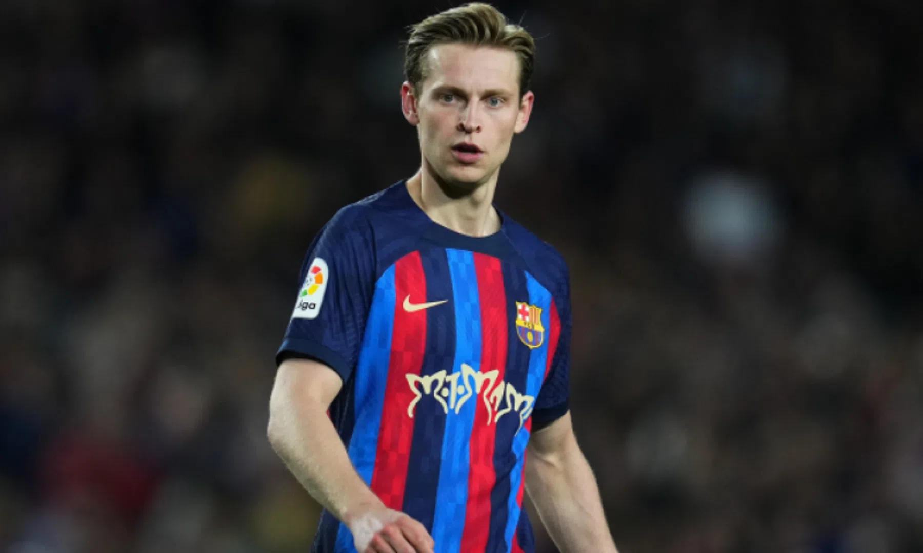 Frenkie de Jong van FC Barcelona kampt met een hamstringblessure