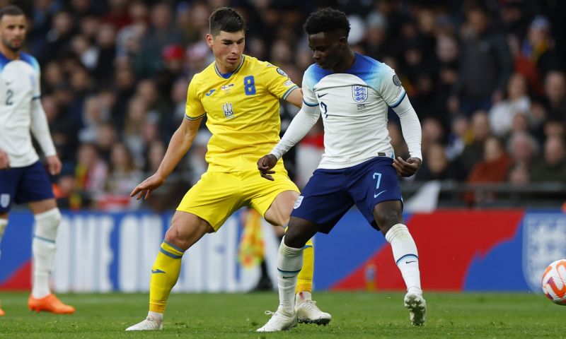 Engeland heeft van Oekraine gewonnen, IJsland wint van Liechtenstein