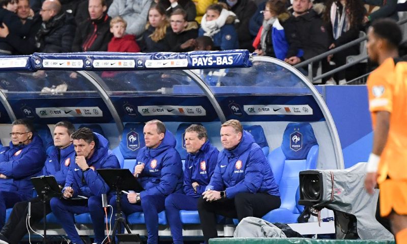 Ronald Koeman ziet dat er het nodige moet veranderen bij het Nederlands elftal