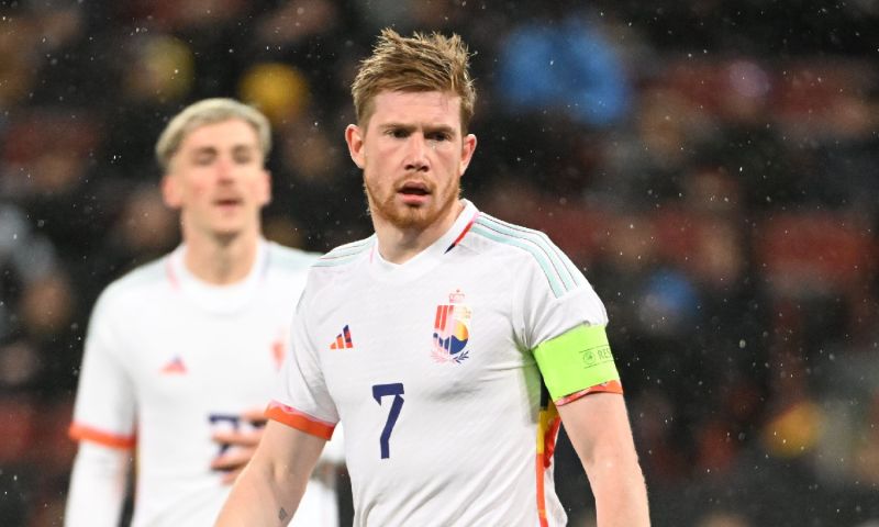De Bruyne gecharmeerd van nieuwe bondscoach: 'Hij legt andere accenten'