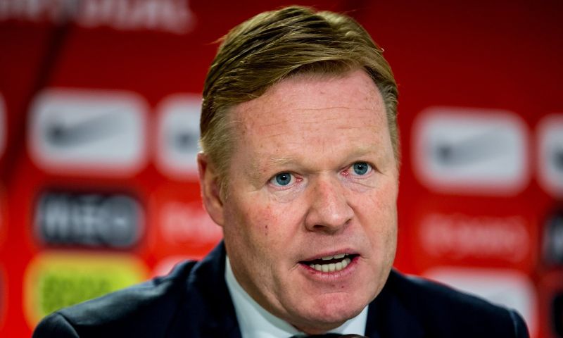 Denen schrikken van opmerking Koeman: 'Kun je toch niet zeggen over een speler?'