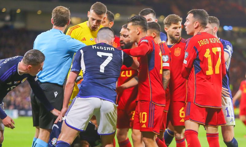 Spanje heeft reden voor nederlaag bij Schotland