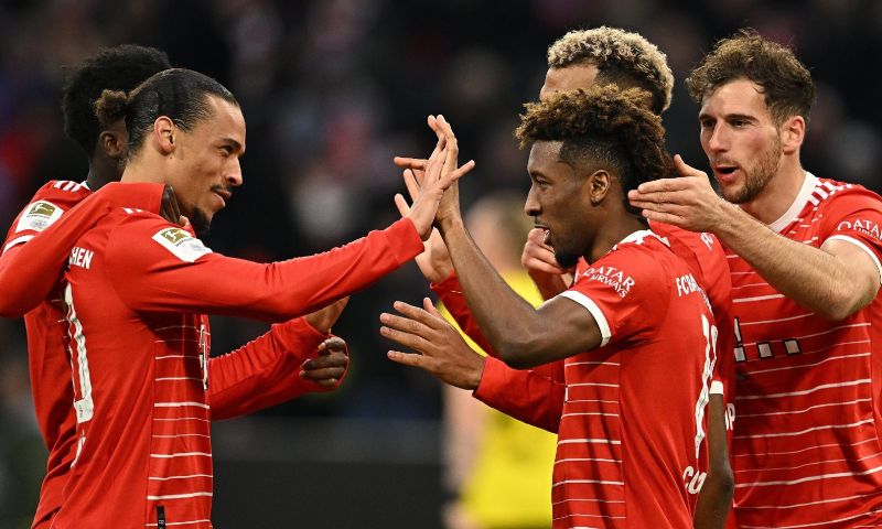 Bayern München wint met 4-2 van Borussia Dortmund in Bundesliga Klassiker