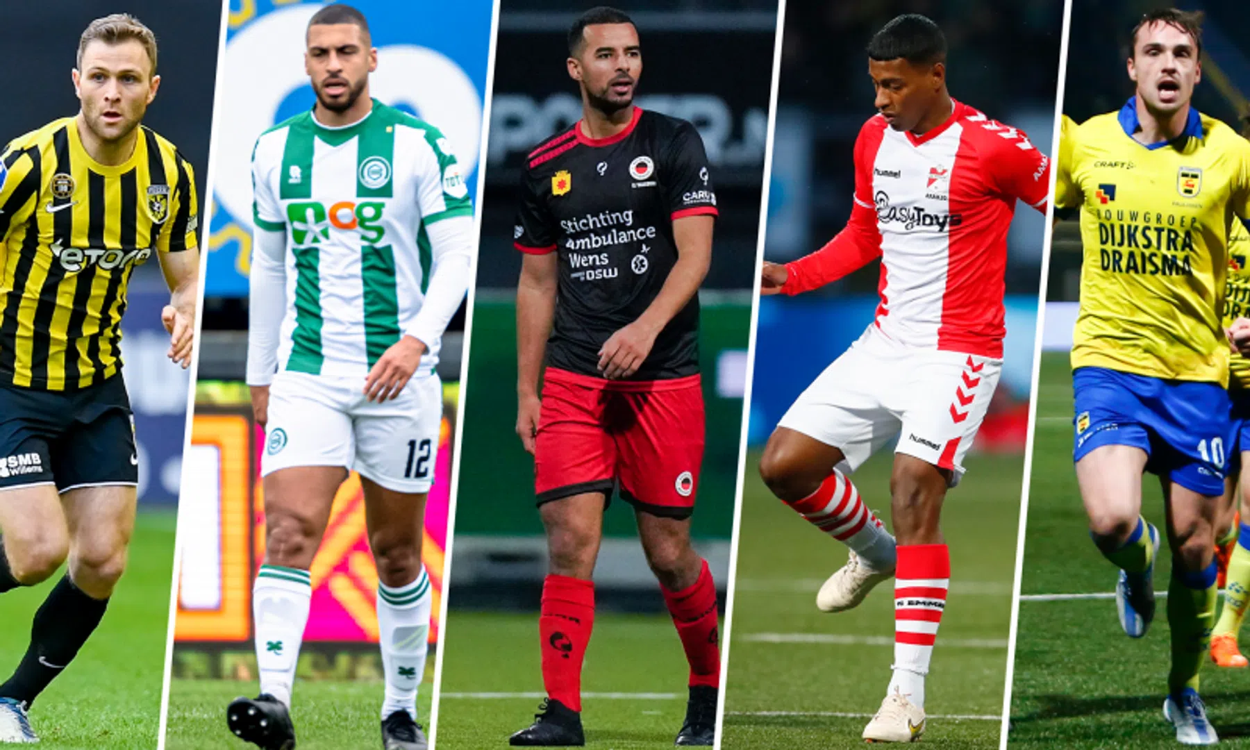 Programma degradatie Eredivisie voor Cambuur, Groningen, Emmen, Excelsior, Vitesse