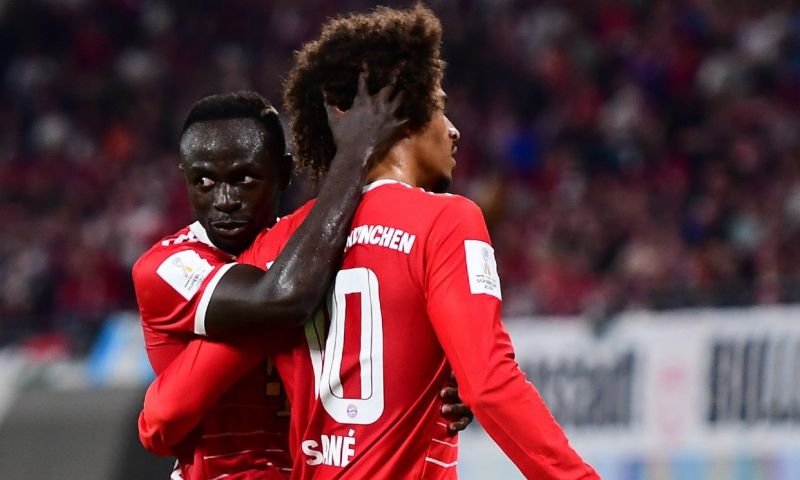 Mané en Sané hebben met elkaar gevochten bij Bayern München