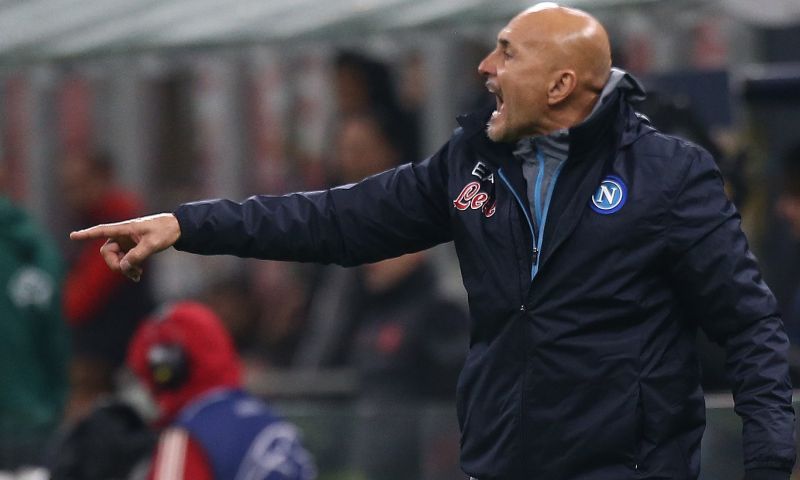 Spalletti is woest na een beslissing van de scheidsrechter