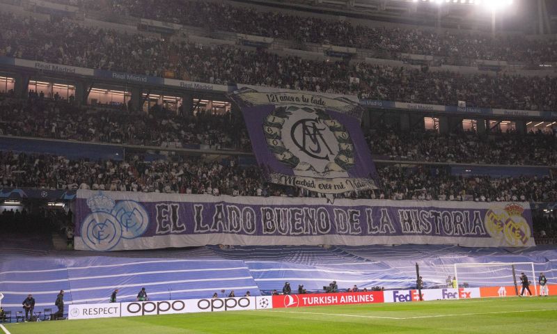 Dit is de reden van de doeken in het stadion van Real Madrid
