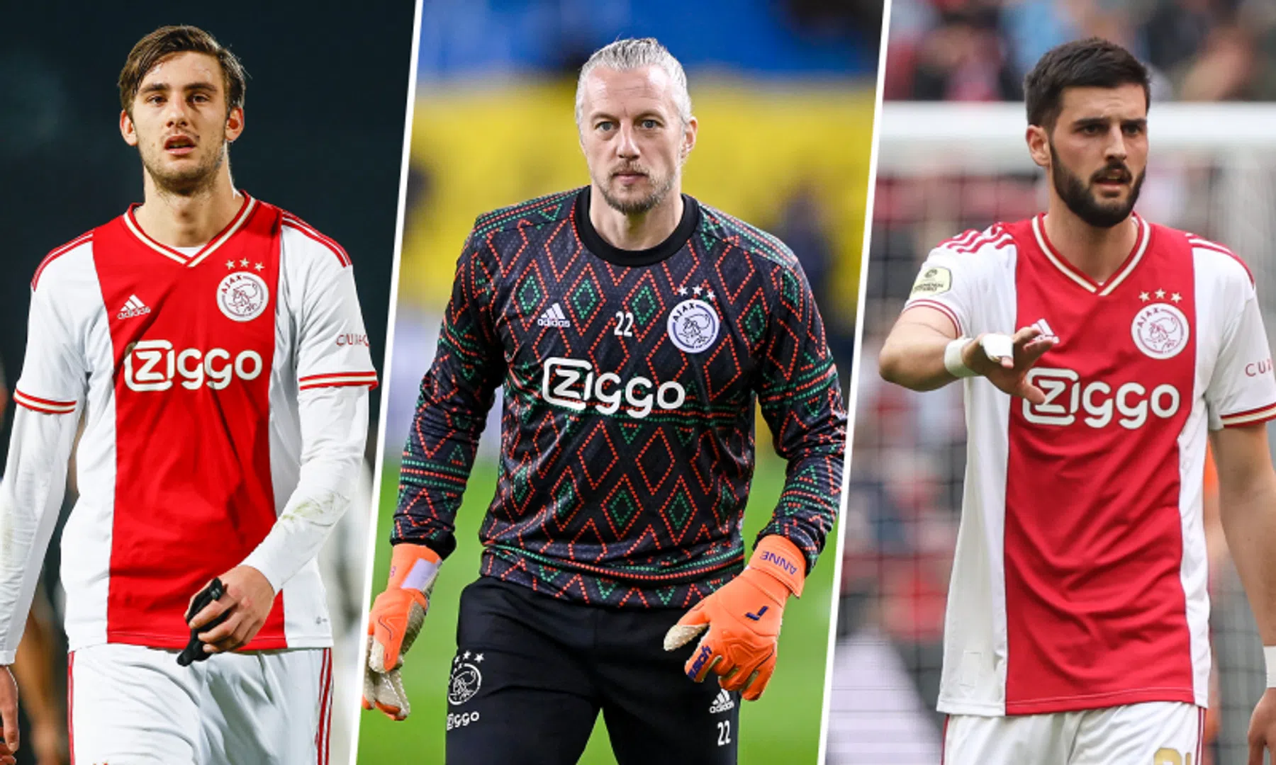 Stekelenburg, Pasveer, Grillitsch en Lucca lopen bij Ajax uit contract