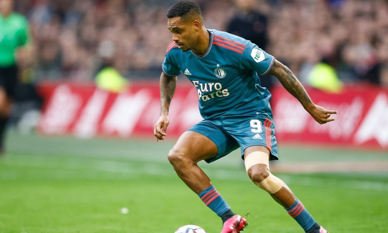 Danilo maakt een fout bij Feyenoord