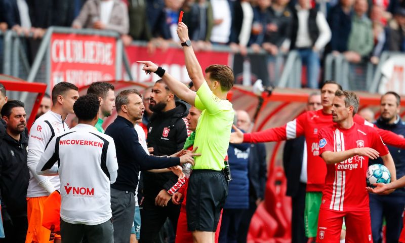 Joeren Rijsdijk akkoord met schorsing na rode kaart