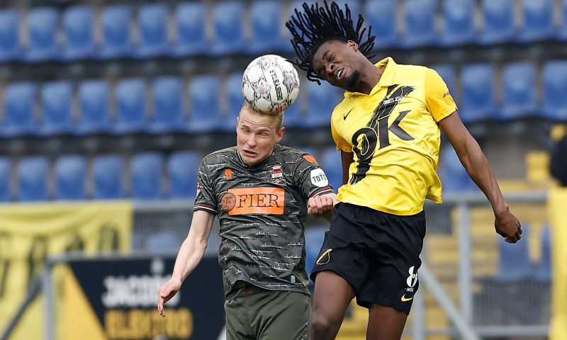 NAC en Willem II spelen gelijk in restant van duel