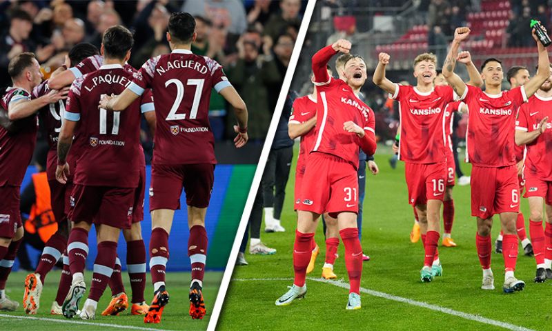 Tegen wie speelt AZ halve finale Conference League