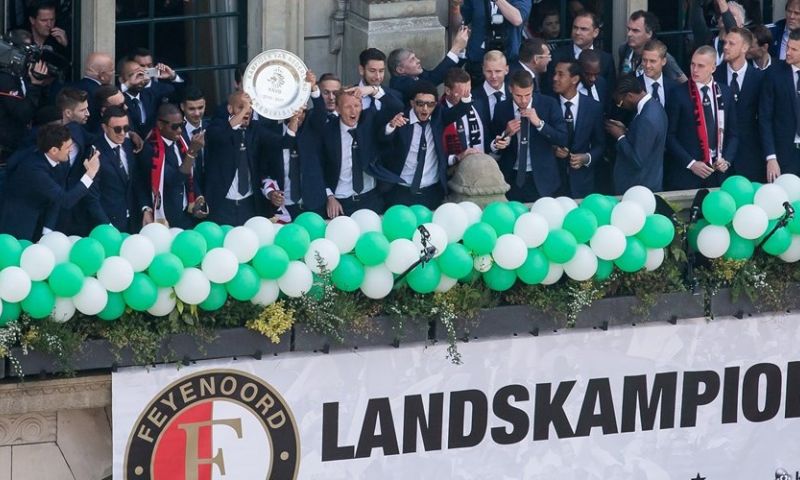 Wanneer en waar is de huldiging van Feyenoord? 