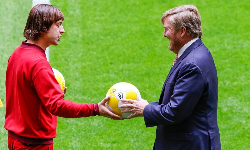 Koning Willem-Alexander vindt dat je sporters niet moet belasten
