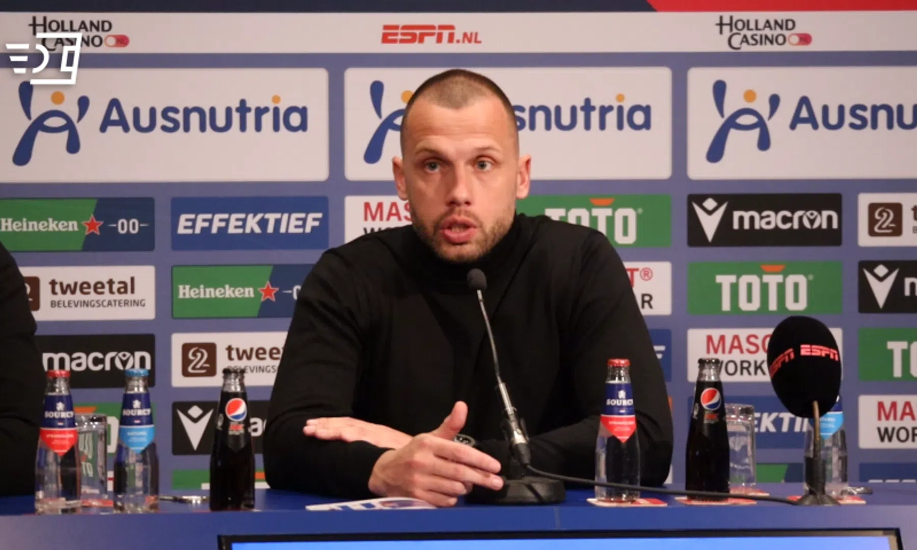 Persconferentie Heitinga en Tadic richting bekerfinale