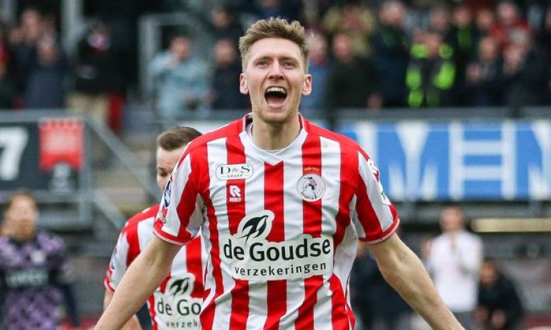 PSV kijkt naar de Noorse spits Tobias Lauritsen van Sparta Rotterdam