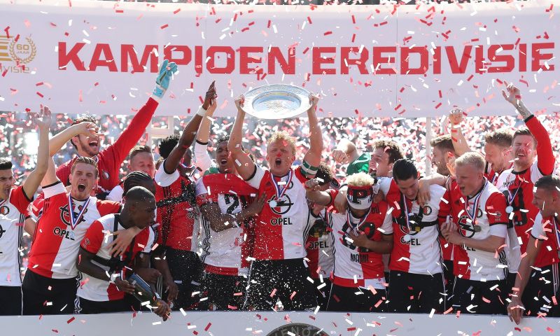 Waar wordt de mogelijke kampioenswedstrijd Excelsior-Feyenoord uitgezonden?