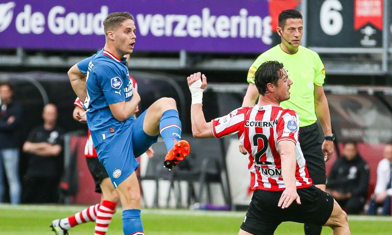 PSV wint nipt van stug Sparta