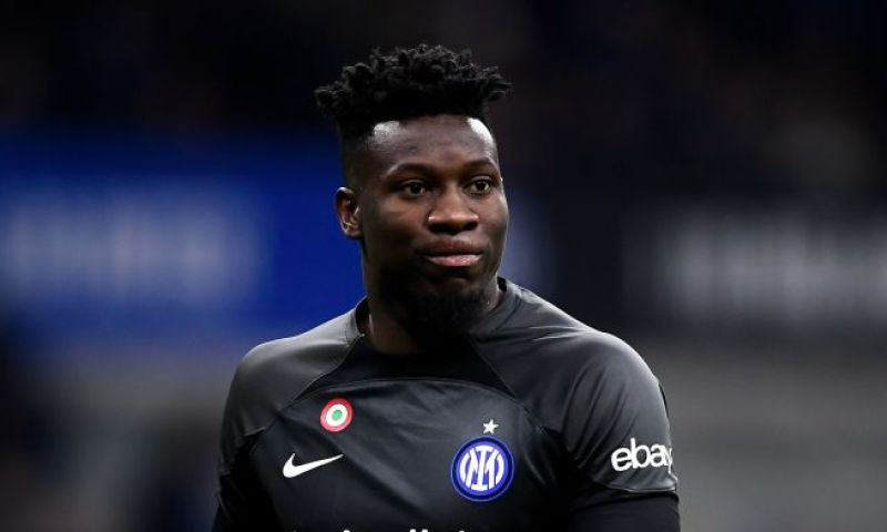 André Onana speelt met Internazionale tegen AC Milan in de Champions League