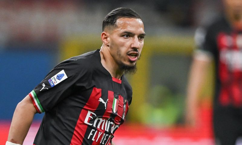 Ismaël Bennacer van AC Milan is geblesseerd en komt dit seizoen niet meer in actie