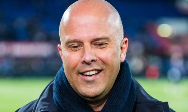 Pesconferentie Arne Slot voor kampioensduel Feyenoord tegen Go Ahead Eagles