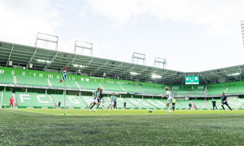 FC Groningen gaat het Eredivisie-seizoen afsluiten in een leeg stadion