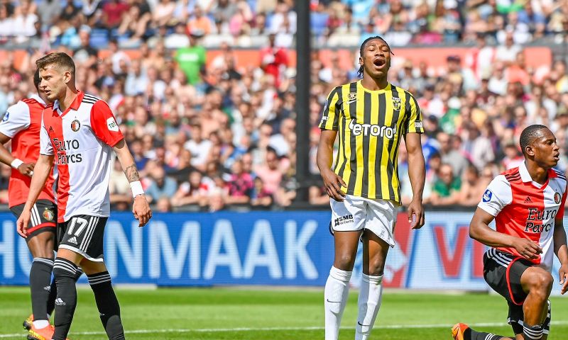 Feyenoord verliest laatste wedstrijd van het seizoen