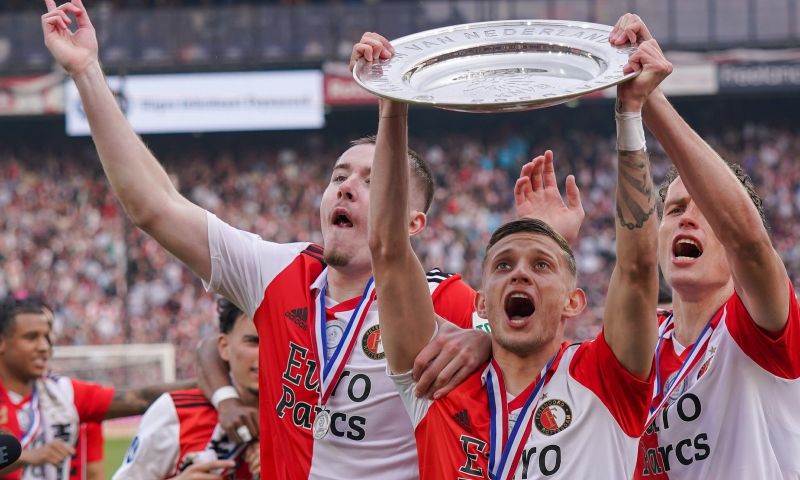 Feyenoord neemt afscheid van zes spelers