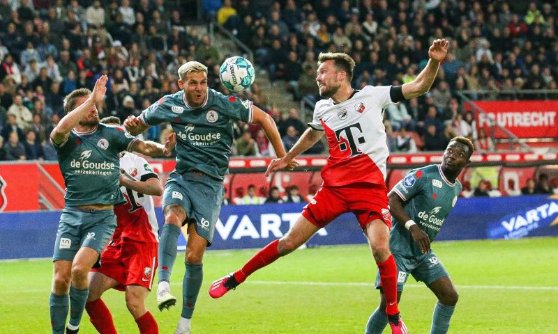 Sparta heeft van Utrecht gewonnen