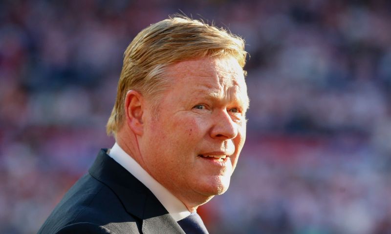 Ronald Koeman over Nederland tegen Kroatië in de Nations League Final Four