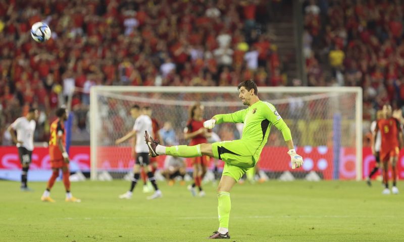 Thibaut Courtois komt niet opdagen wegens de aanvoerderskwestie in België