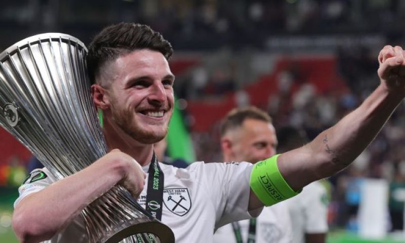 Manchester United wil Declan Rice middels een ruildeal overnemen van West Ham