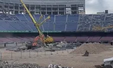 Thumbnail for article: Barcelona deelt beelden van verbouwing Camp Nou, stadion verandert in ruïne