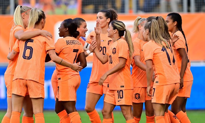 De rugnummers van de Oranje Leeuwinnen