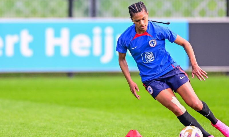 Hier wordt de wedstrijd tussen de Oranje Leeuwinnen en Portugal uitgezonden