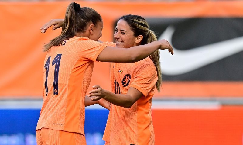 Oranje Leeuwinnen tegen Portugal wedstrijdverslag