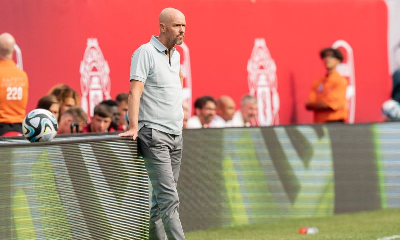 Erik ten Hag is blij met de komst van Rasmus Højlund
