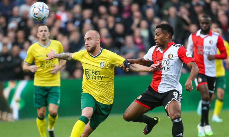 Hier wordt de wedstrijd tussen Feyenoord en Fortuna Sittard uitgezonden