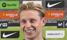 Thumbnail for article: Native speaker geworden: Frenkie de Jong spreekt in vloeiend Spaans na Barça-winst