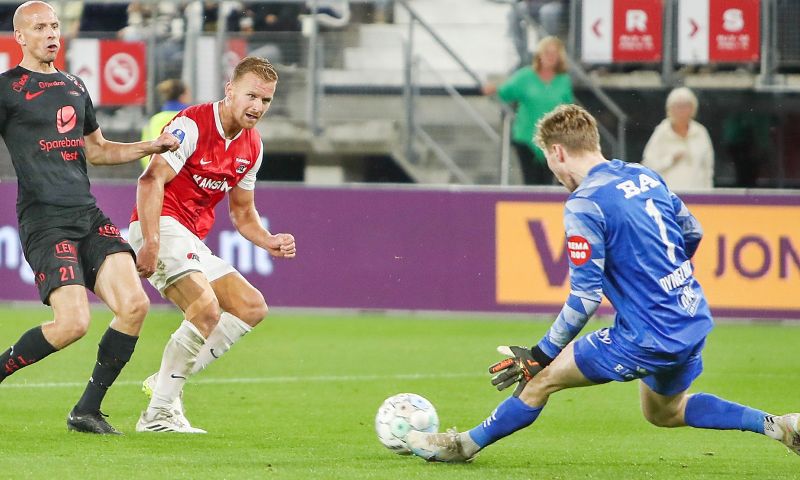 AZ heeft zichzelf in de problemen gebracht tegen SK Brann