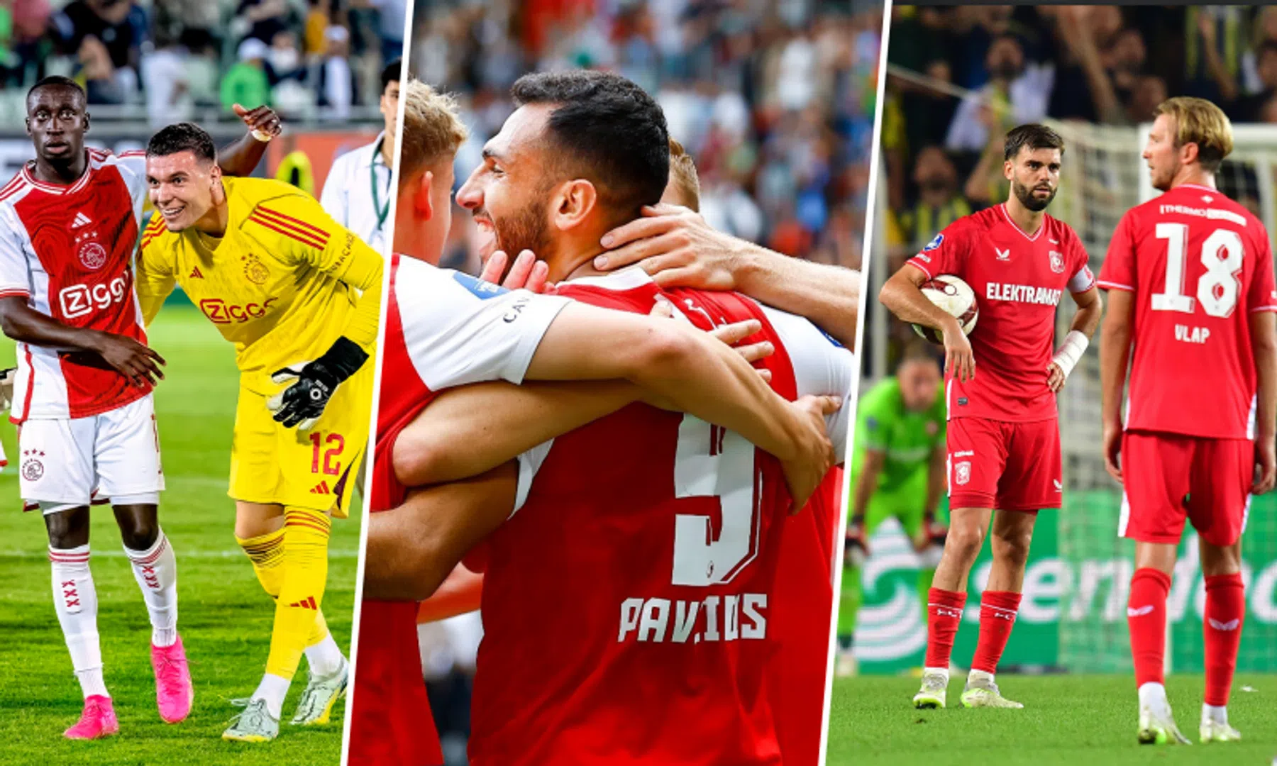 VN Poll: Plaatsen Ajax, AZ en FC Twente zich voor de Europese groepsfases?