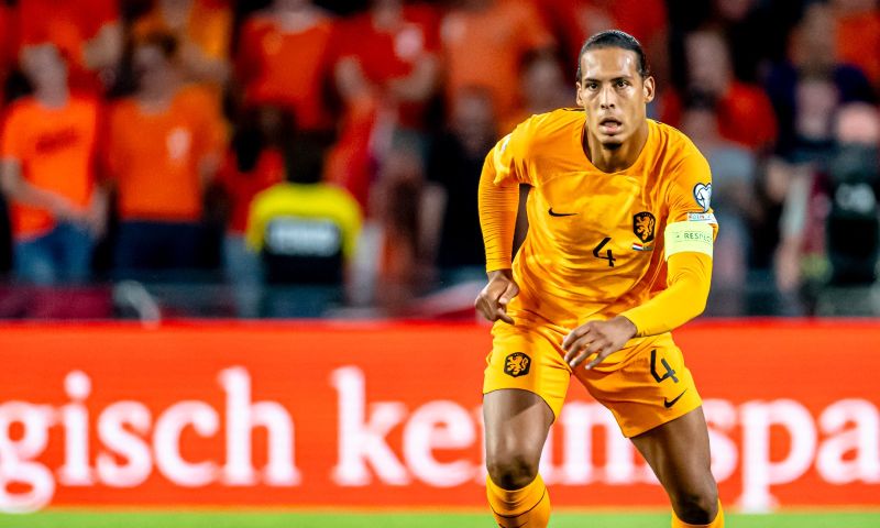 Van Dijk kijkt uit naar Ierland: 'Beelden gezien, dat tankt toch wel vertrouwen'