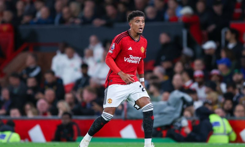'Ploeggenoten Manchester United helemaal klaar met Sancho na kritiek op Ten Hag'