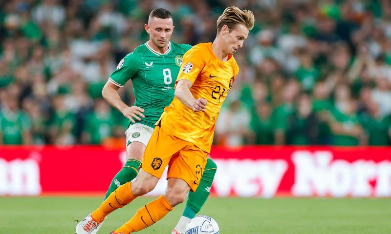  De Jong opgelucht na zege ondanks slecht begin: 'We begonnen natuurlijk slecht'